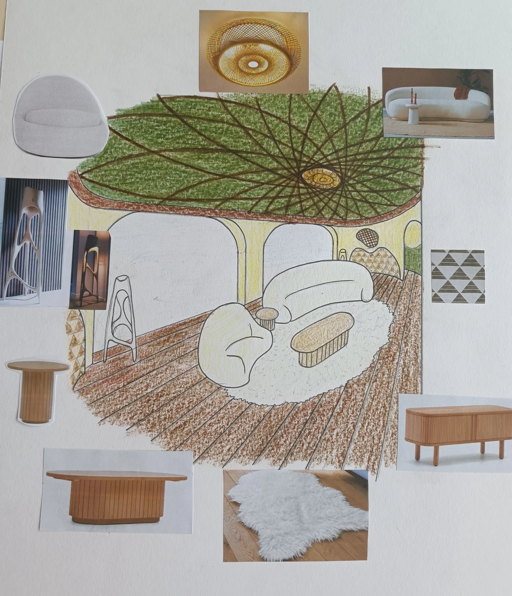 Living area — concept study
