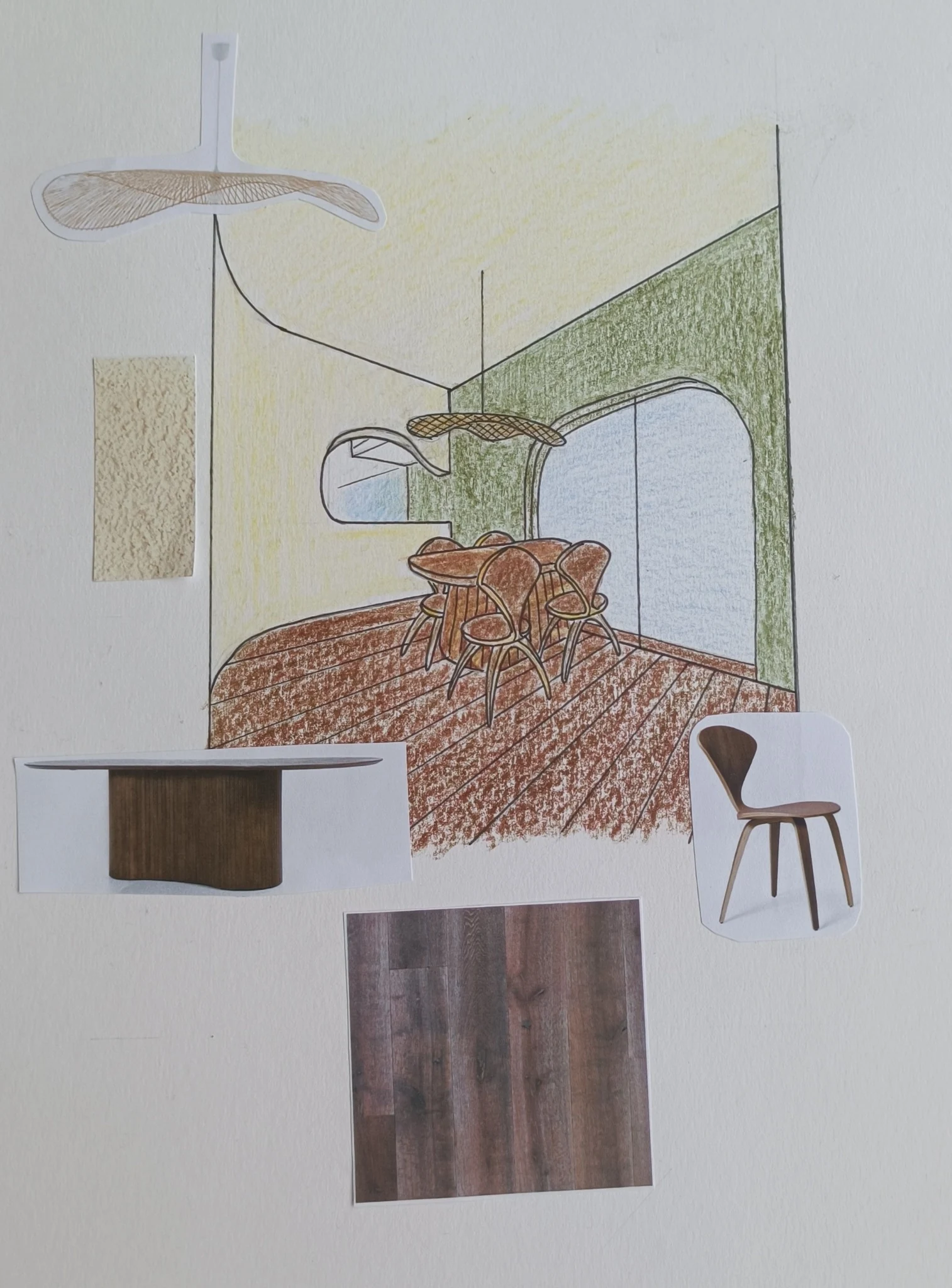 Dining area — concept study