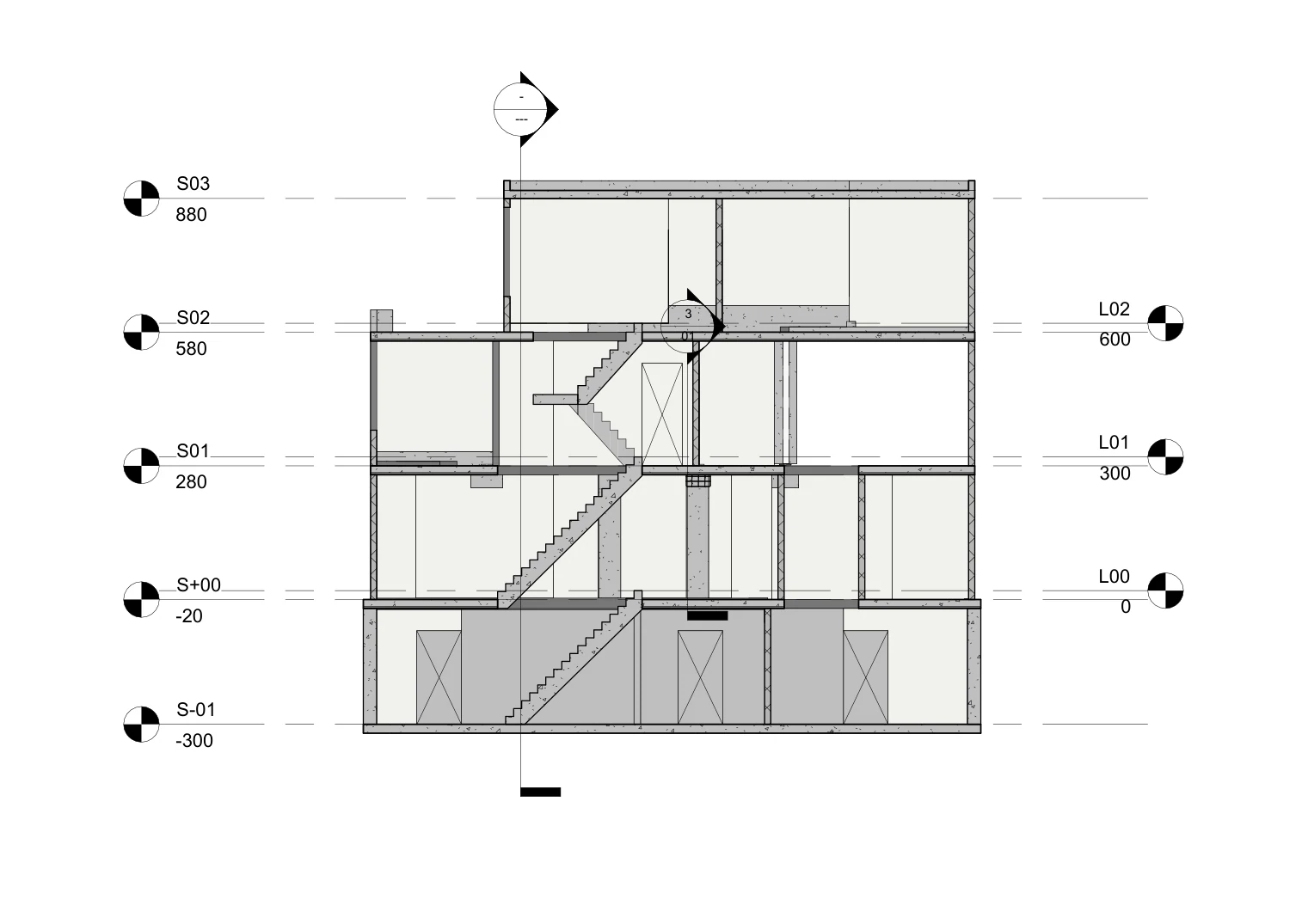 Concrete structure — Section 01