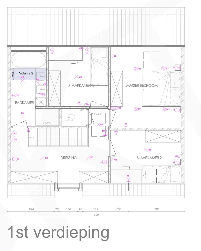 Electrical — First floor